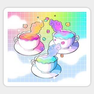 Technicolor Teas Sticker